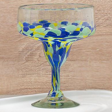 10 Strawberry Street Mazatlan Mexican 4-pc. Margarita Glassware Set