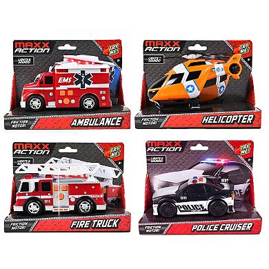MAXX ACTION Mini Rescue Vehicle - Styles May Vary