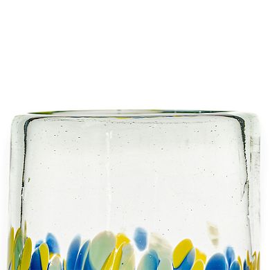 10 Strawberry Street Mazatlan Mexican 4-pc. Double Old Fashioned Glassware Set