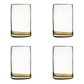 10 Strawberry Street Jimador Mexican 4 pc Hiball Glassware Set