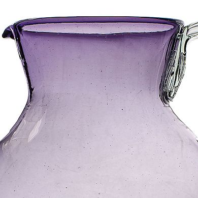 10 Strawberry Street Morado Mexican Glassware Pitcher