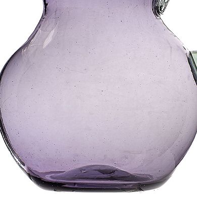 10 Strawberry Street Morado Mexican Glassware Pitcher