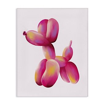 Stupell Home Decor Balloon Dog Canvas Wall Art