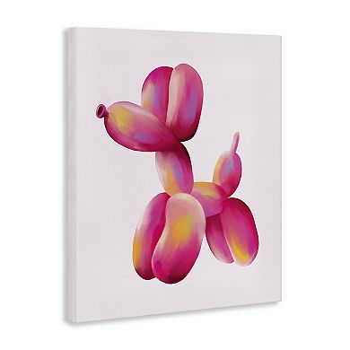 Stupell Home Decor Balloon Dog Canvas Wall Art