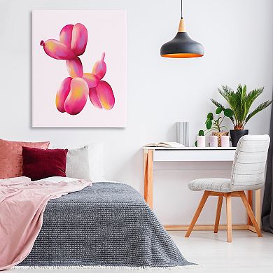 Stupell Home Decor Balloon Dog Canvas Wall Art