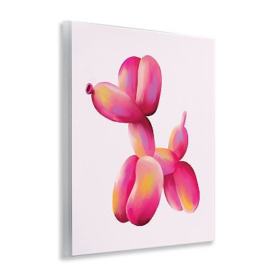 Stupell Home Decor Balloon Dog Canvas Wall Art