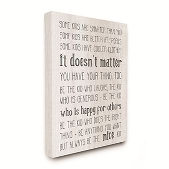 Stupell Home Decor Inspirational Family Canvas Wall Art