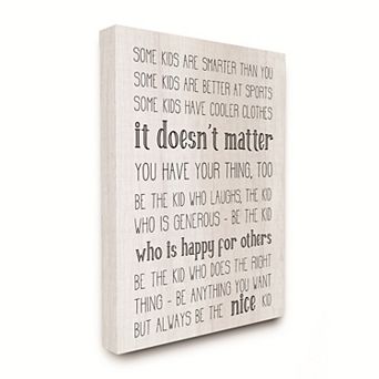 Stupell Home Decor Inspirational Family Canvas Wall Art
