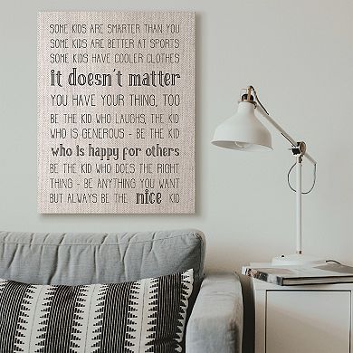 Stupell Home Decor Inspirational Family Canvas Wall Art