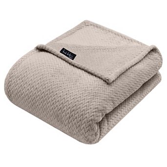 Nicole Miller Comfy Jacquard Bed Blanket