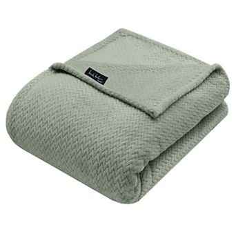 Nicole Miller Comfy Jacquard Bed Blanket