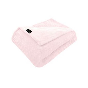 Nicole Miller Anya Dot Textured Throw Blanket