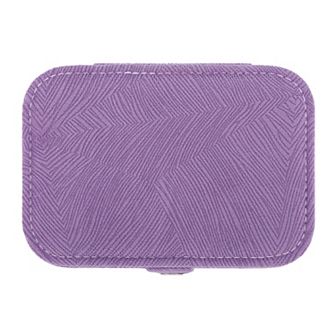 Jewelry Box for Women Girls Birthday Gifts, Small Portable Velvet Jewelry Organizer Case 6*4*2in