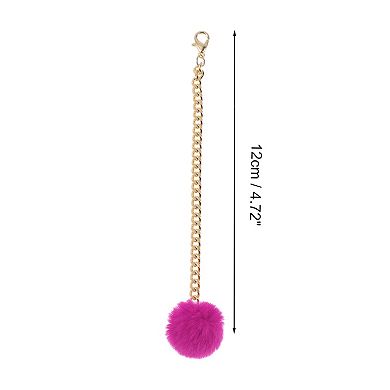 Furry Ball Cup Chain Water Cup Pendant 1 Pc