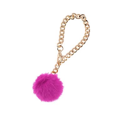 Furry Ball Cup Chain Water Cup Pendant 1 Pc