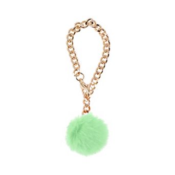 Furry Ball Cup Chain Water Cup Pendant 1 pc