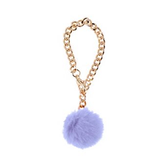 Furry Ball Cup Chain Water Cup Pendant 1 pc