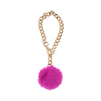 Furry Ball Cup Chain Water Cup Pendant 1 pc