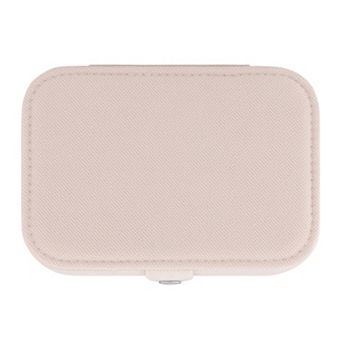 Travel Jewelry Box for Women Girls Birthday Gifts, Portable Velvet Jewelry Case 6*4*2in