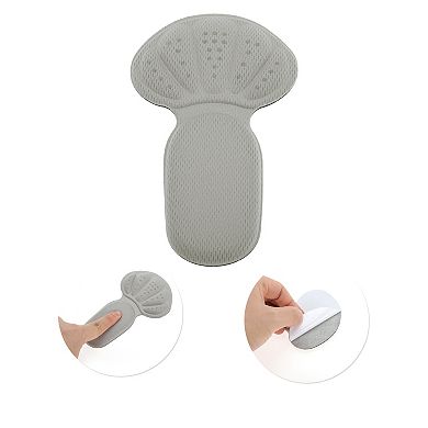 Two-in-one Shoes Heel Pads One Size Gray 1 Pair