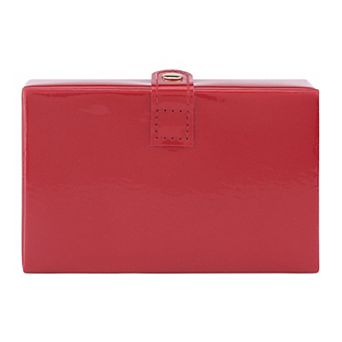 Travel Jewelry Box for Women, Portable Jewelry Organizer Case with Mirror 5.5*3.5*1.6in