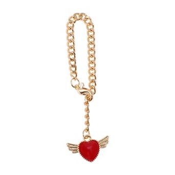 Angel Heart Wings Cup Chain Water Cup Pendant 1 pc