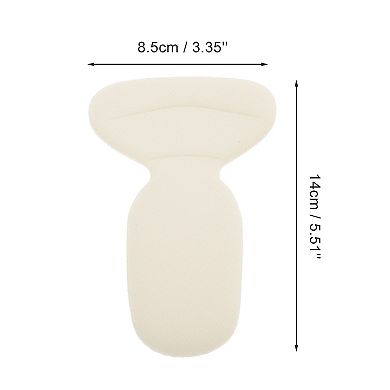 Two-in-one Shoes Heel Pads One Size 2 Pair