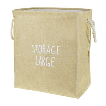 Storage Box, Laundry Basket, Foldable Laundry Hamper with Handles, Storage Baskets, 35x26x40cm