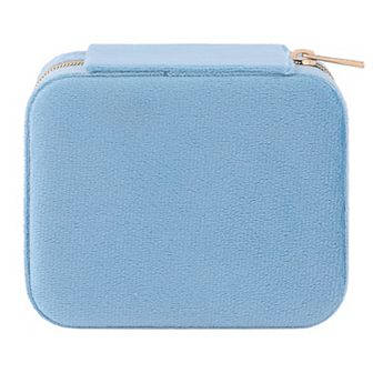 Travel Jewelry Box with Mirror for Birthday Gifts, Portable Jewelry Organizer Case 4*3.5*2in