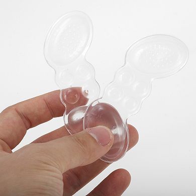 Concealed Thick Shoes Heel Pads One Size Transparent 2 Pair
