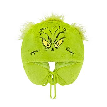Dr. Seuss Grinch Plush Hooded Neck Pillow