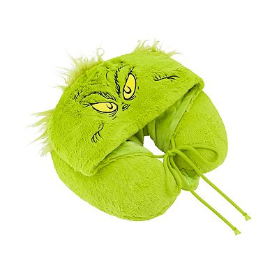 Dr. Seuss Grinch Plush Hooded Neck Pillow
