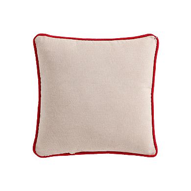 Advent Calendar Christmas Throw Pillow