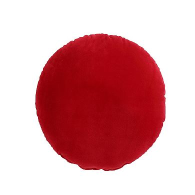 Peppermint Round Throw Pillow