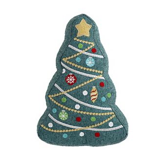 Christmas Tree Shaped Throw Pillow