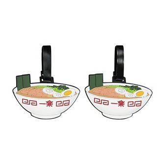 Naruto Ramen Bowl 2 pc Luggage Tag Set