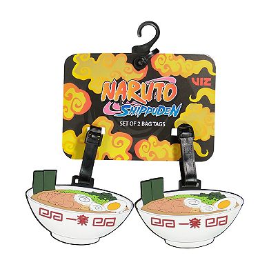 Naruto Ramen Bowl 2-pc. Luggage Tag Set