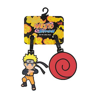 Naruto Shippuden 2-pc. Luggage Tag Set