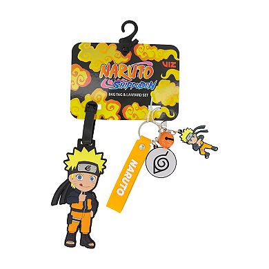 Naruto Shippuden Bag Tag & Lanyard Set