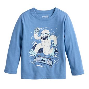 Baby & Toddler Jumping Beans® Holiday Long Sleeve Graphic Tee