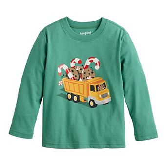 Baby & Toddler Jumping Beans® Holiday Long Sleeve Graphic Tee