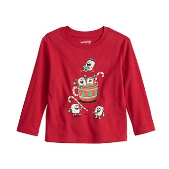 Baby & Toddler Jumping Beans® Holiday Long Sleeve Graphic Tee