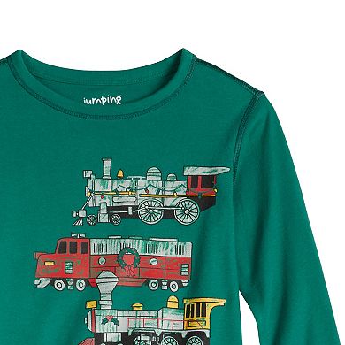 Toddler & Boys 4-12 Jumping Beans® Adaptive Sensory Long Sleeve Graphic Tee