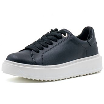 MILOCACA Women's Lace Up Platform Sneakers