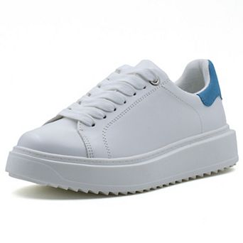 MILOCACA Women's Lace Up Platform Sneakers