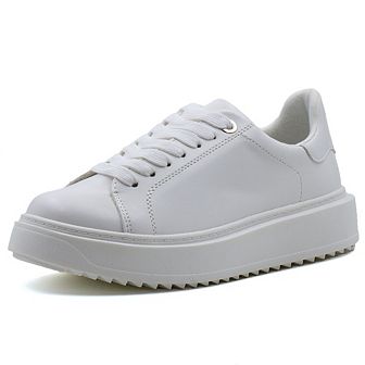 MILOCACA Women's Lace Up Platform Sneakers