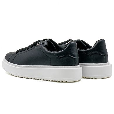 MILOCACA Women's Lace Up Platform Fashion Sneakers