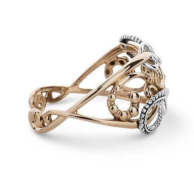 Southwest Spirit® Sterling Silver Flower Leaf Bracelet