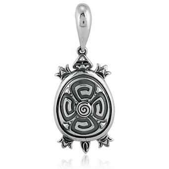 Southwest Spirit® Sterling Silver Spirit Turtle Pendant