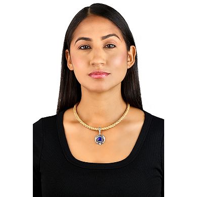 Southwest Spirit® Sterling Silver Lapis Lazuli Naja Pendant
